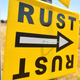 Rust production sign
